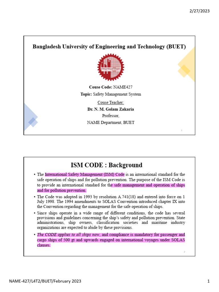 Safety Management System Final Feb2023 | PDF | Risk | Risk Management