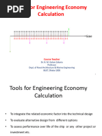 Tools For Engineering Economy Calculation - NAME427 - 2023