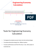Tools For Engineering Economy Calculation - NAME427 - 2023