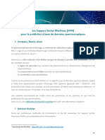 Comparaison SVM Vs PLS Pour Prediction de BDD Spectrales Ondalys