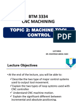 Machine Tool Control