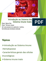 Aula 1 Hematopoiese, Celulas Imunologicas, Barreiras