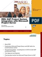 MS Project Integration With PS Module