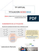 Laboratorio Remoto - Ácidos y Bases