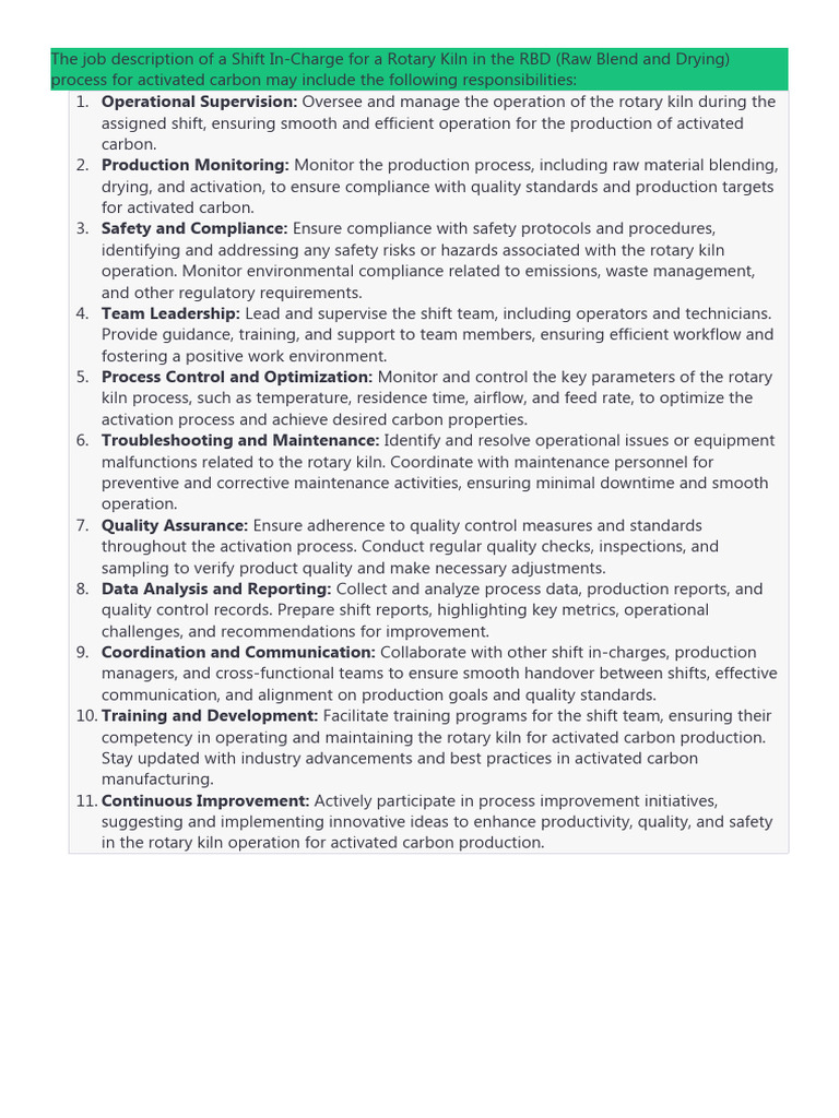 The Job Descriptions PDF Regulatory Compliance Calibration