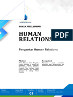 Modul Human Relations (TM1)