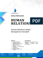 Modul Human Relations (TM2)