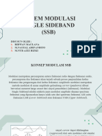 Sistem Modulasi Single Sideband (SSB) : Disusun Oleh: Ridwan Maulana M.Naufal Adip Andito M.Nur Aziz Rizki