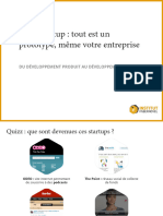 Lean Startup Tout Est Un Prototype Même Votre Entreprise