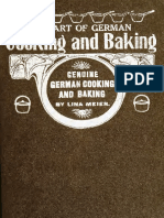 The Art of German Cooking and Baking 1922