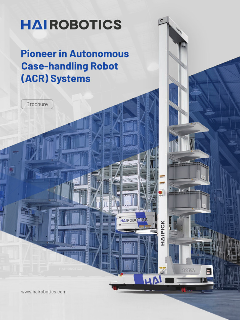 HAI Robotics: Advanced ACR Solutions | PDF | Warehouse | Automation