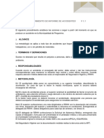 Procedimiento Informe de Accidentes V1.1