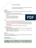 05 - Widura Murdaka - Summary Analisis Regresi