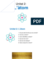 Unitat 2 - Àtom
