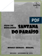 Guia de Boulders Santana Do Paraíso - MG