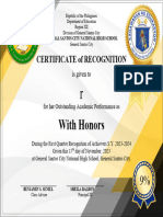 3rd Q. W.Honor