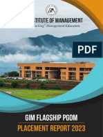 GIM Placement Report 2023 - Final HR