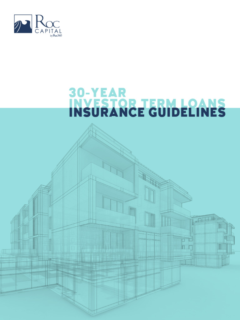 ROC Insurance Guidelines for Mortgages | PDF | Insurance | Mortgage Loan
