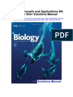 Biology Concepts and Applications 9th Edition Starr Solutions Manual
