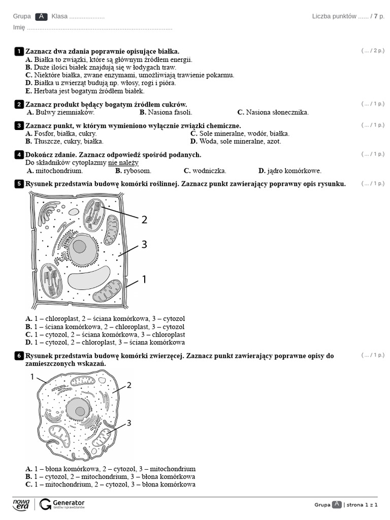 Ciekawi świata Biologia Zakres Podstawowy