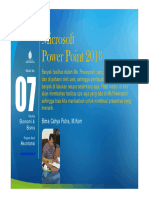 Microsoft Power Point 2010 Modul Ke