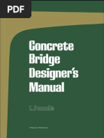 Download Concrete Bridge Designer Manual -0721010830 by Leung Lui SN68492331 doc pdf