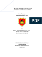 Kelompok 1 - Efisiensi Energi Paper Arstektur Berkelanjutan