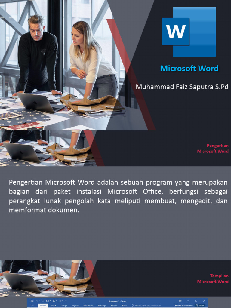 Manfaat dan Fungsi Microsoft Word | PDF