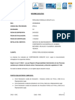 Informe Ejecutivo - Peruvian Hydraulic Group S.A.C.