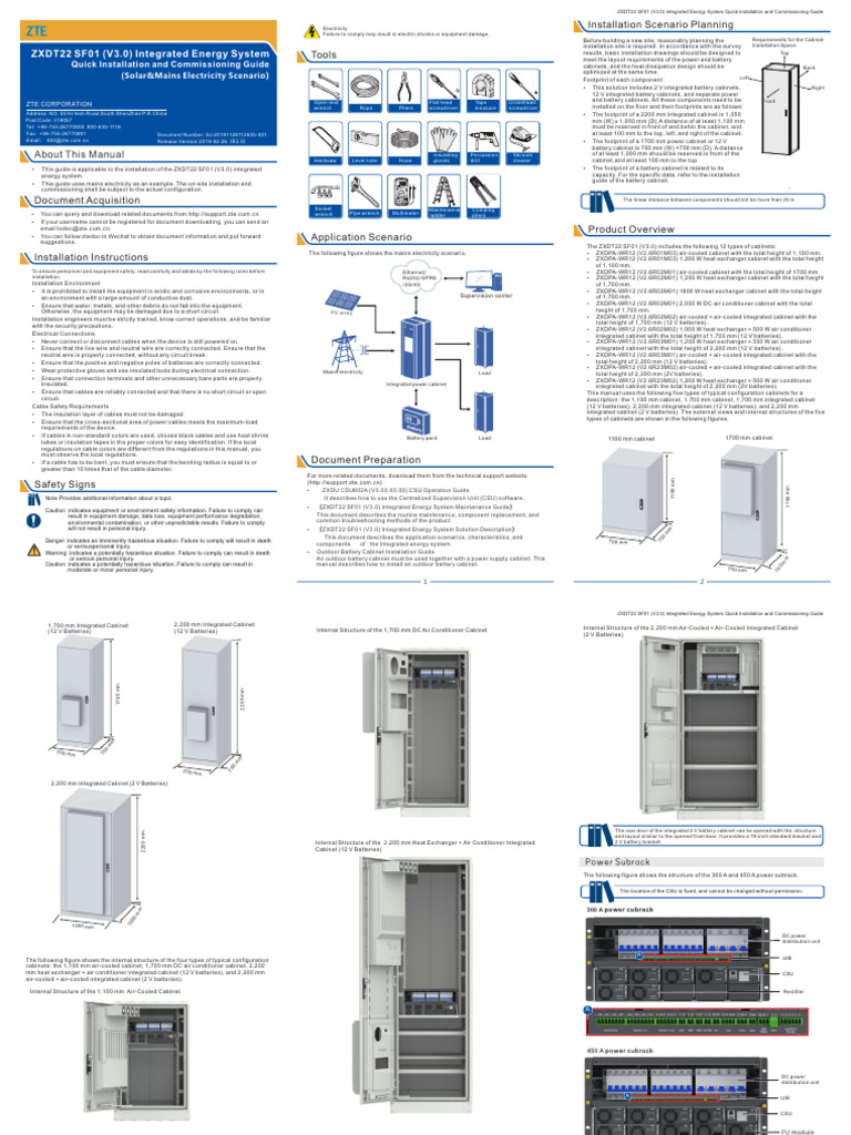 ZXDT22 SF01 (V3.0) Integrated Energy System Quick