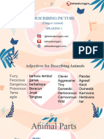 4 PPT Descring Piture (Thing or Animal)