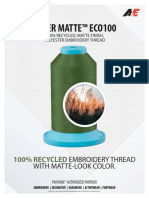 AE Super Matte ECO100 Product Literature