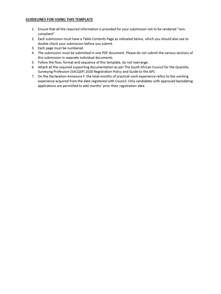 APC Submissions Template | PDF