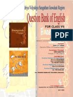 Question Bank of English Vii Mani_ram Tezpur