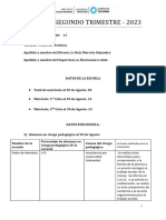 Informe Segundo Trimestre 2023