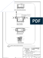 Section: Septic Tank Cover Slab Details