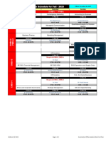 EMBA Midterm Date Sheet - Fall 2023