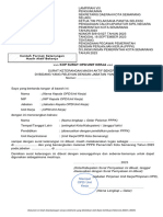 Lampiran VIII Suket Aktif Bekerja