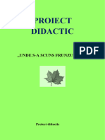 Proiect Didactic Marti