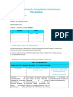 24 JUNIO MODELO PLANIFICACION DE CONTEXTO CICLO I