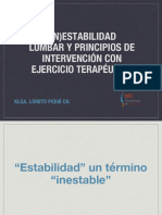 Columna Lumbar y Ejercicio