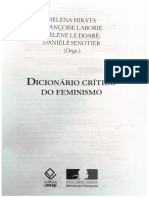 Divisão sexual do trabalho e relações sociais de sexo