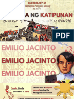 TOPIC 3 - Kartilya NG Katipunan by Emilio Jacinto - BSMET1
