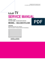 LG 37lc2d LCD TV Service Manual