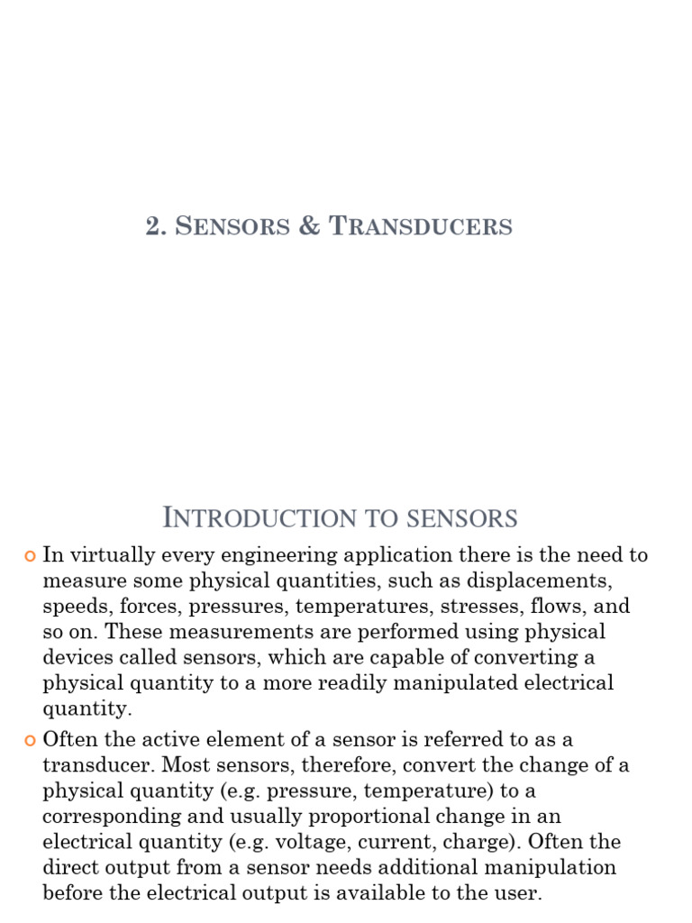 2Sensors and Transducers PDF Pressure Measurement Sensor