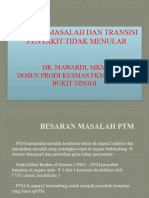 Kuliah 2. Besaran Masalah PTM Dan Transisi Epidenmiologi