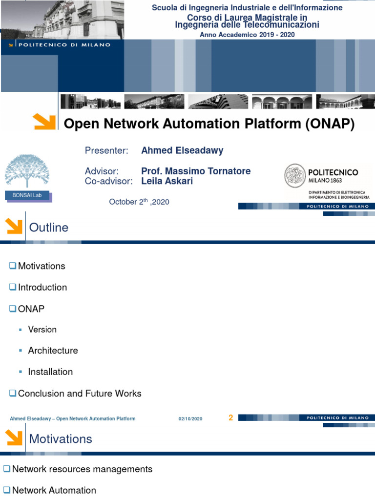 ONAP Installation and Architecture Overview | PDF | Open Stack ...