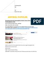 Review Jurnal Populer (Arifin Ilham) Dengan Anda