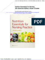 Test Bank For Nutrition Essentials For Nursing Practice 8th North American Edition Susan G Dudek