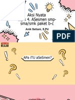 Aksi Nyata Topik 4 Asesmen SMP PDF